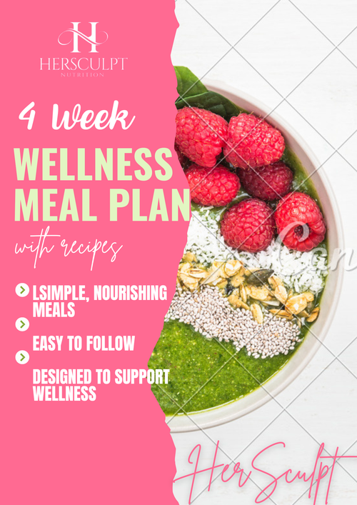 4 WEEK WELLNESS MEAL PLAN